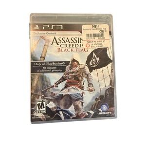 PlayStation 3 PS3 Assassin's Creed IV Black Flag Video Game Disc